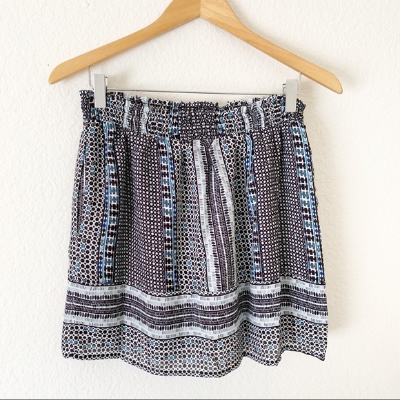 NWT Greylin Keeley Printed Smocked Mini Tie Skirt - Picture 5 of 8